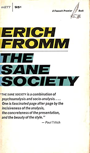 Sane Society 0449300064 Book Cover
