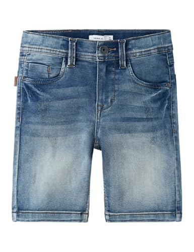 name it NKMTHEO DNMTHAYER 2602 SWE LSHORTS Noos, Shorts Homme, Medium Blue Denim, 152