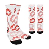 Sportsocken Lippen Kuss Kurz Laufsocken Langlebig Business Socken Rutschfest Training Socken Für Schule Freizeitaktivitäten Wandern