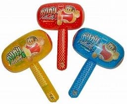 Amazon ビニール玩具 ガリガリ君ハンマーm 3種アソート 3種アソート 12個入り お楽しみグッズ 紙風船 付きセット 縁日用品 おもちゃ