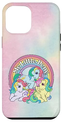 Coque iPhone 12 Pro Max My Little Pony protection arc-en-ciel rétro pour smartphone Apple