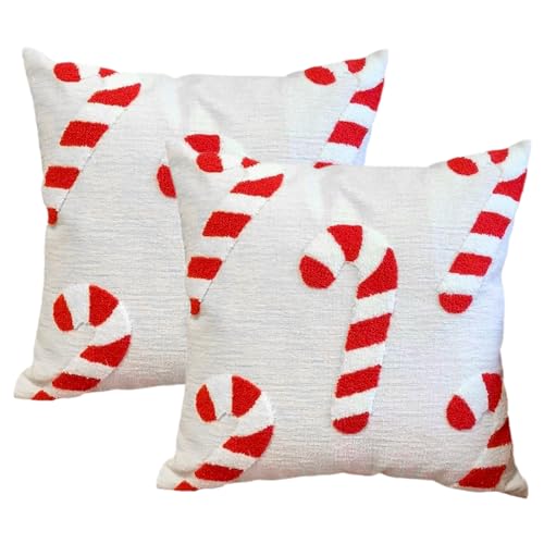 2 Stück Weihnachtskissenbezug,Weihnachten Kissenbezüge...