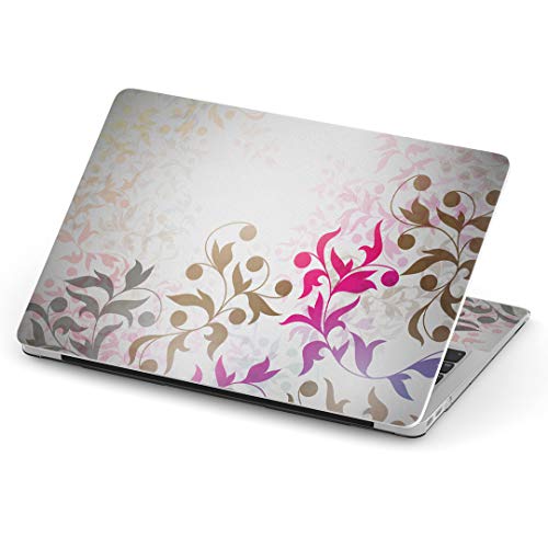 MacBook Air 13inch A1466 / A1369 専用スキンシール 2010~2017モデルまで対応 マックブック エア Mac Air 13インチ ノートブック フィルム ステッカー アクセサリー 保護 008218 クール 植物 カラフ