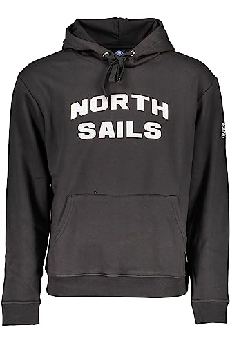 Pull en coton noir coupe confortable pour homme fort North Sails
