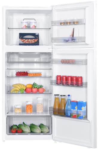 Sauber - Frigorífico Dos Puertas SERIE 5-177B - Tecnología NOFROST - F - ANCHO ESPECIAL 70 CM. - CONTROLA LA HUMEDAD CAJÓN PARA FRUTAS Y VERDURAS - Luz LED Cover