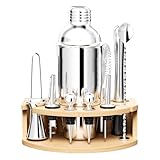 Skynzor Shaker, Attrezzi Misurino per Cocktail Kit Barman Professionale, Attrezzatura Shak...