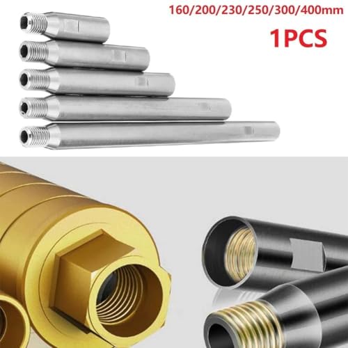 Eawfgtuw Core Bit Extension, M22 Thread Extension Rod, Concrete Drilling Extension, Drill Extension, Core Bit Extension Rod, M22 Thread Adapter, Drilling Extension(230mm) - Image 7