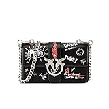 Diese Art von Damen-Schultertasche ist personalisiertes Graffiti, lässiges Mode, Rindsleder-Material, zarte Textur