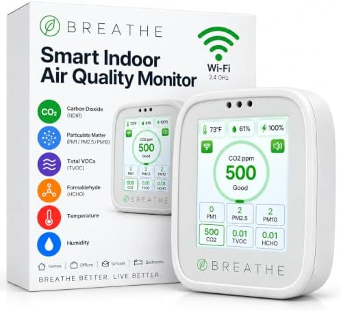 BREATHE Airmonitor Plus Gen 2 air quality monitor