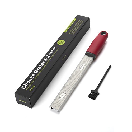 FOXAS Grattugia Formaggio Zester Grattugia in