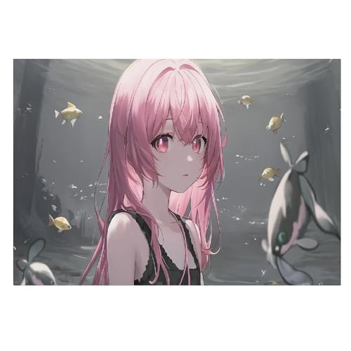 Póster de anime y paisaje artístico en lienzo moderno de 40x60 cm para salón