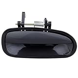 OCPTY Door Handle Exterior Rear Passenger Right Side Replacement fit 1996-2000 for Honda Civic Outside Door Handle Black