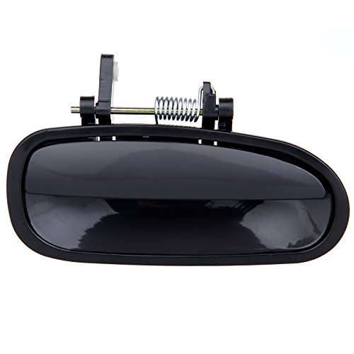 OCPTY Door Handle Exterior Rear Passenger Right Side Replacement fit 1996-2000 for Honda Civic Outside Door Handle Black