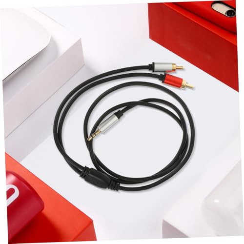 Cable divisor estéreo auxiliar Jack 3.5mm 2 piezas miniatura 4