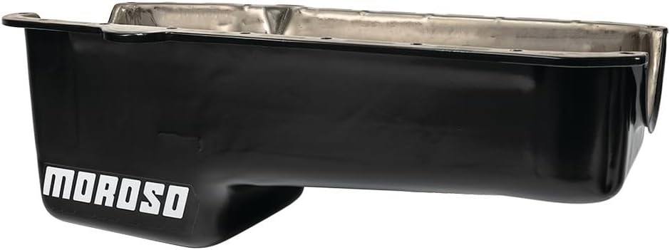 Moroso 20170 Stock Replacement Oil Pan for Chevy Small-Block Engines