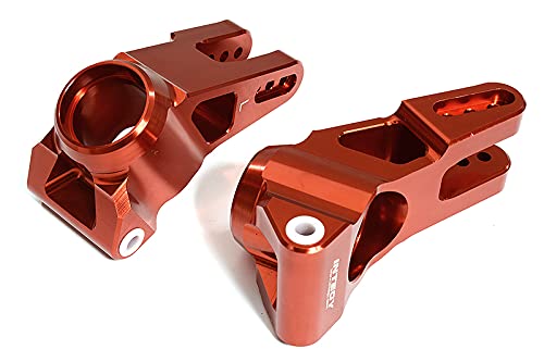 Integy RC Model C30185RED Billet Machined Rear Hub Carriers for Arrma 1/5 Kraton 4X4 8S BLX Speed Monster