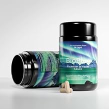 نافورة الشباب BioBlue Leuco Leucomethylene Blue + Urolithin A + مزيج الفطر + Shilajit + PQQ | Lions Mane وCordyceps وChaga | دعم الميتوكوندريا والطاقة المعرفية والخلوية وطول العمر