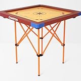 KNK Carrom Board Stand – Foldable, Height Adjustable, Professional Quality (Orange)