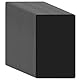 KEILEOHO 150 Stück Aluminium Visitenkarten Blanko Schwarz, 86x54x0.21mm Metall Visitenkarten Rohlinge, Alu Karte Leere Visitenkarten für Büro DIY Geschenkkarten Lasermarkierung