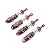 Mesimsple Alloy MN86 Shocks for 1/12 MN86 MN86K MN86KS Front Rear Shock Upgrades Part Red