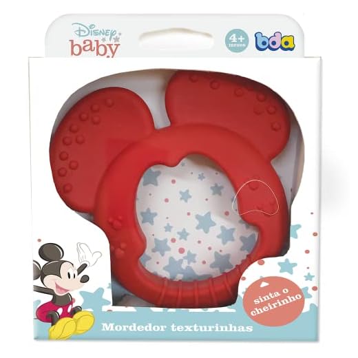 Disney Baby - Mordedor Texturinhas - Toyster Brinquedos, Multicolorido