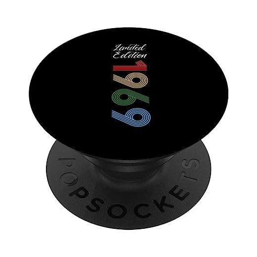 Edición limitada 1969 Cumpleaños 1969 Vintage 1969 PopSockets PopGrip Intercambiable