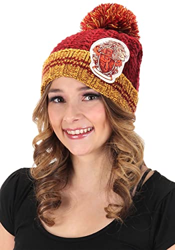 elope Heathered Pom Gryffindor Beanie Standard