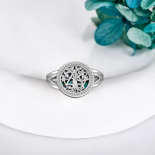 Bague arbre de vie argent 925 pour retrouver confiance - 2