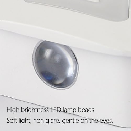 Aplique de pared exterior LED IP65 triangular blanco con luz neutra para terrazas 5