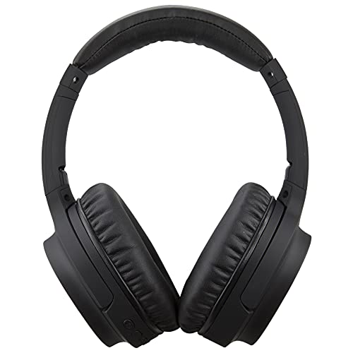 Ilive Active Noise Cancellation Bluetooth Headphones, Adjustable Headband, Includes 3.5Mm Audio Cable, Black (Iahn40B) #TOP4