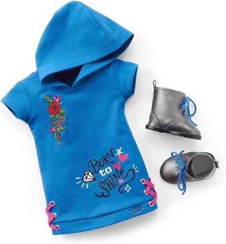 Muñeca American Girl Truly Me 18 pulgadas con pelo azul miniatura 5