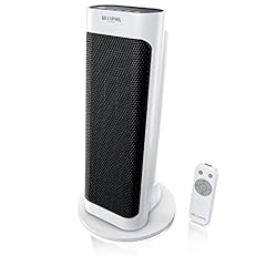 Brandson - Heizlüfter mit Fernbedienung - Preisträger 2025 - energiesparend leise - mit Thermostat Oszillation Timer - Weiss