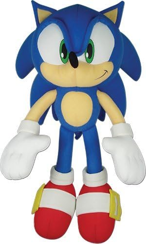 Ge Animation Sonic Ge 52749 Sonic The Hedgehog 14 Stuffed Plush By Ge Animation Amazon De Toys Games