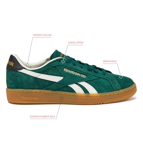 Reebok Unisex-Adult Club C Grounds UK Vintage Sneakers Casual Tennis Mens Shoes2