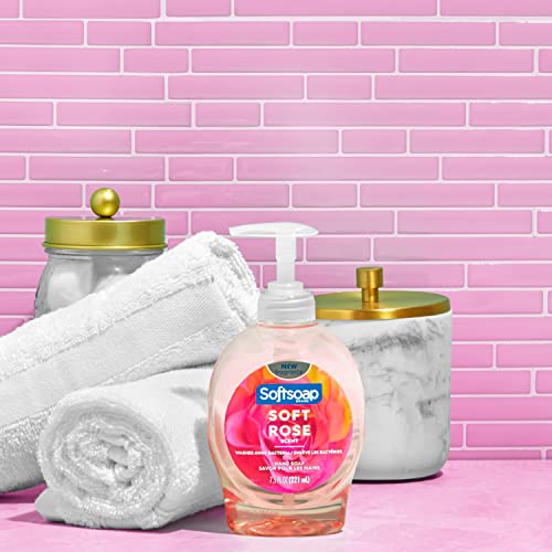 Softsoap Liquid Hand Soap, Soft Rose - 7.5 Fl Oz (Pack Of 6) #TOP2