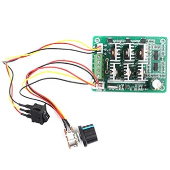 DC 5V-36V 15A Brushless Motor Controller 3-Phase Brushless Motor Speed Controller Motor Control Board CW CCW Reversible Switch Motor Driver Control Regulator Module