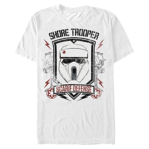T-shirt Homme Star Wars Unité de Défense en maille de coton respirante