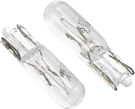 Unifizz 10pcs T5 W1.2W Luz LED tablero auto miniatura 3
