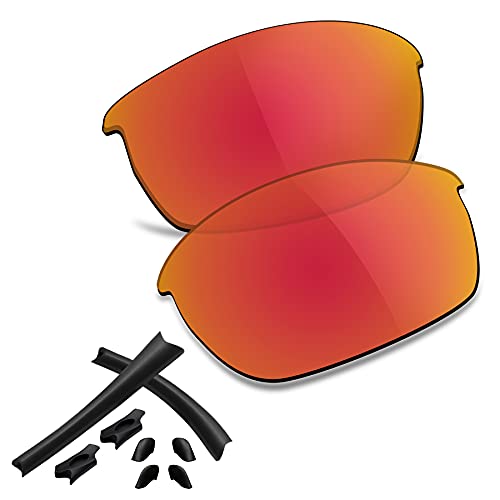 Image of Polarized Replacement Lenses & Rubber Kits for Oakley Flak Jacket OO9009 Sunglass