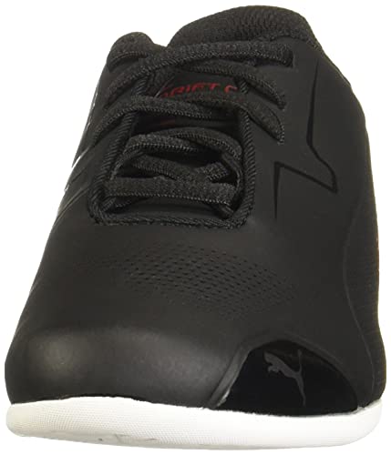 PUMA PUMA Ferrari Drift Cat 8 Sneaker, Black-Rosso Corsa, 7 US Unisex Big Kid