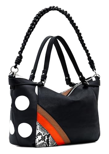 Sac à main Desigual noir Bag Tango Libia 2000 Femmes taille unique