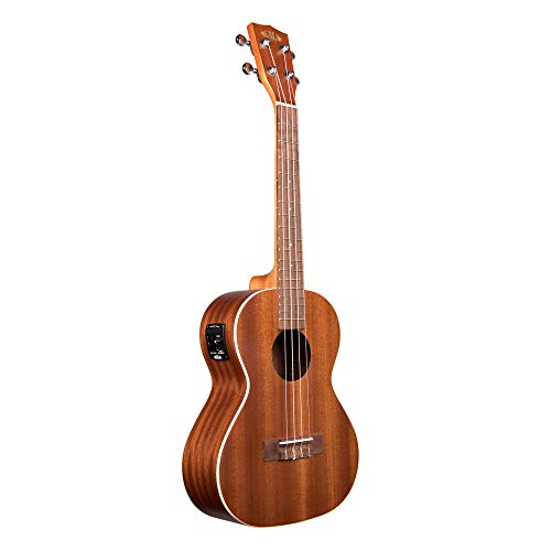 Kala KA-TE Ukulélé ténor en acajou satiné avec égaliseur et sac (UB-T) - Les Beatles, Paul McCartney, John Lennon, RIngo Starr, George Harrison Kala KA-TE Ukulélé ténor en acajou satiné avec égaliseur et sac (UB-T) – Image 5