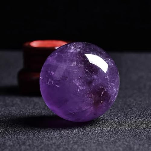 Esfera de amatista natural de 70mm para decoracion y altar wicca 6