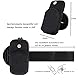 Voarge Sport Armtasche, Handyhalterung Arm zum Laufen Sport Armband, Laufarmband mit 2 Fächern, Armband Telefon Handyhalter Case für Laufen, Workout, Joggen und Fitness