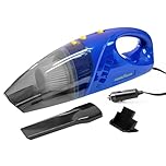 Goodyear Wet & Dry 12V Vacuum Cleaner - Powerful Car Vacuum with Multi-Surface Cleaning Capability| Compact Design| Convenient 12V Power Adapter| Easily clean liquid spills, dust, dirt, pet hair, mud