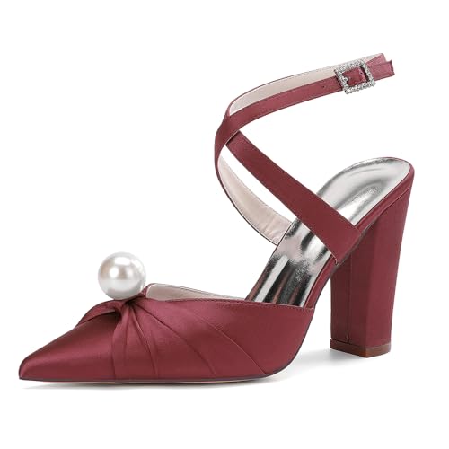 p ܐ̃XgbvT_ 嗱p[t N[YhgD Tefނ̕nCq[ - ZNV[ȃX^C EuC_p[eB[ɍœK,Burgundy,23.5 cm