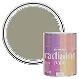 Rust-Oleum Green Heat Resistant Radiator Paint in Matt Finish - Grounded 750ML