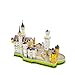 SDBRKYH World Architecture Modello, Castello di Neuschwanstein 3D Puzzle Scultura architettonica assemblato Giocattoli Collezione Regali Souvenir di Viaggio educativi