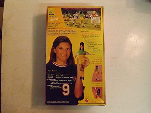 Muñeca Barbie Soccer Teresa Mattel miniatura 2