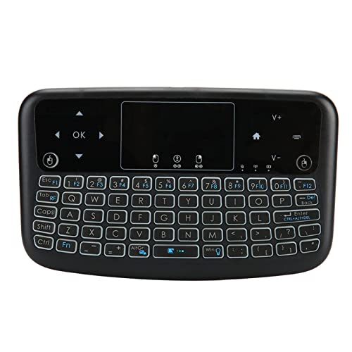 Mini-Tastatur, Smart Wireless Keyboard Air Mouse mit wiederaufladbarer Touchpad-Handheld-Tastatur für PC, Laptop, Smart TV, HTPC, Android TV Box usw Cover